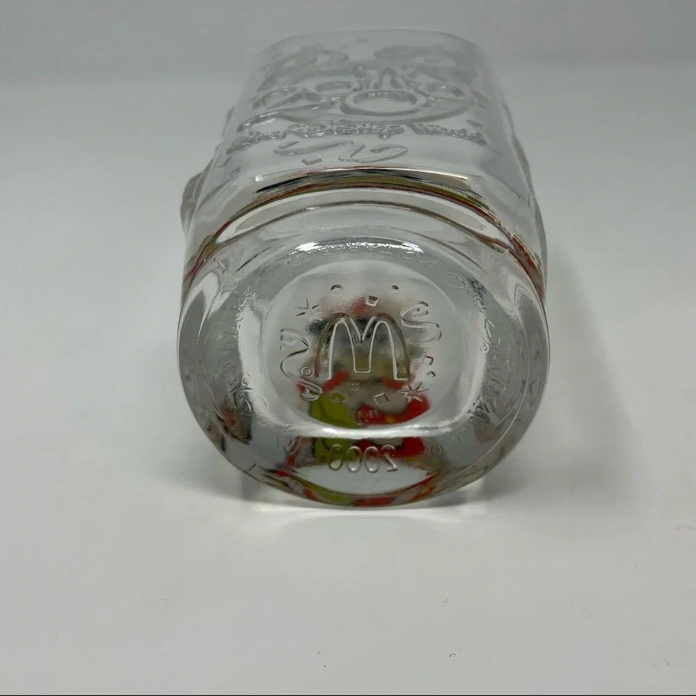 Walt Disney World McDonalds 2000 Celebration Glass Animal Kingdom Mickey Mouse - Picture 6 of 9